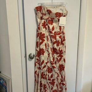 NEW Peppermayo long flowered dress 👗 size 6